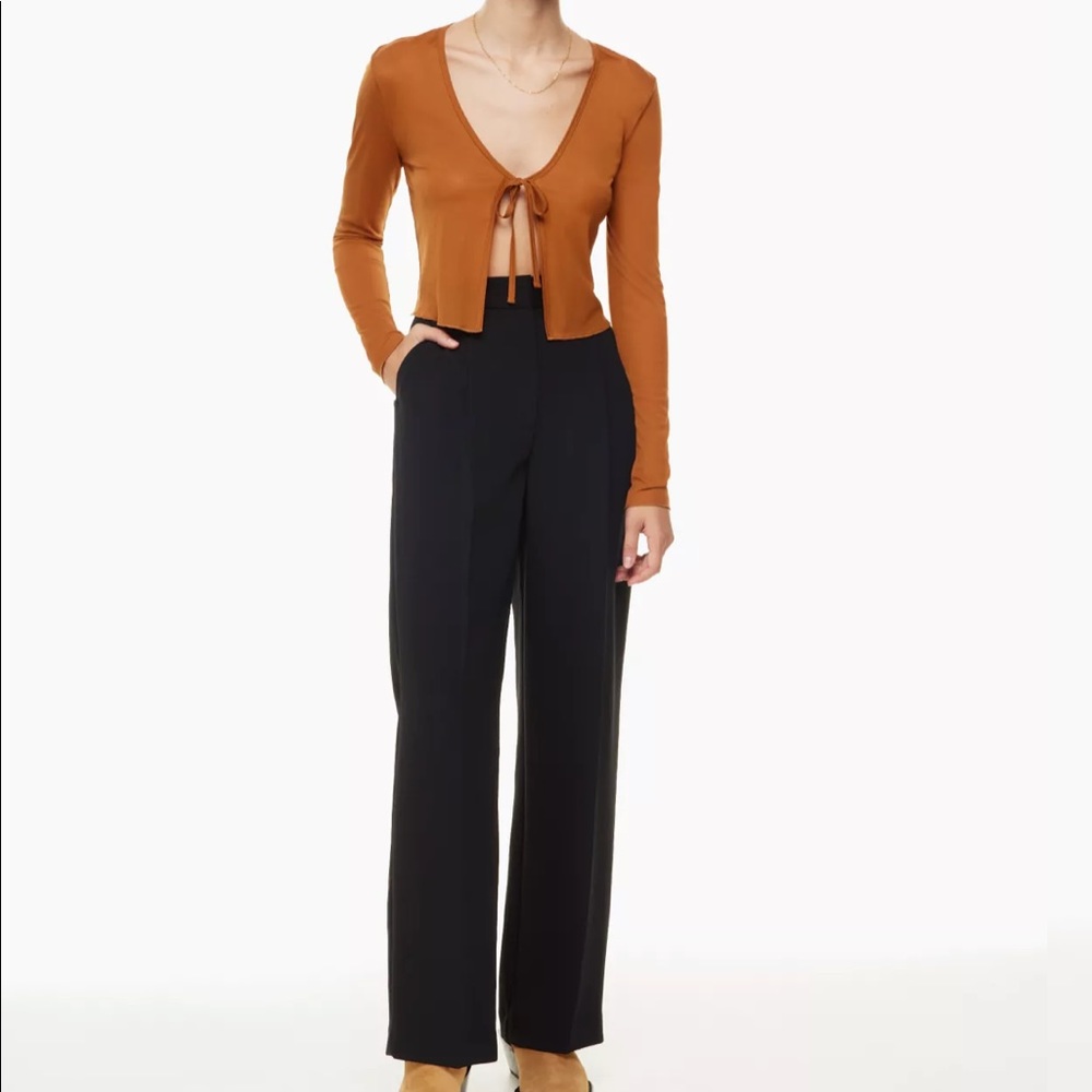 Aritzia Effortless Pants - Black Size 6